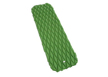 Ελαφρύ μόνο μαξιλάρι ύπνου διόγκωσης, πράσινο χαλί ύπνου πεζοπορίας προμηθευτής