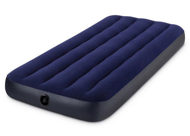 Σκοτεινό διογκώσιμο κρεβάτι ταξιδιού χρώματος πιστοποίηση που συγκεντρώνεται την υλική του CE/του ISO PVC προμηθευτής