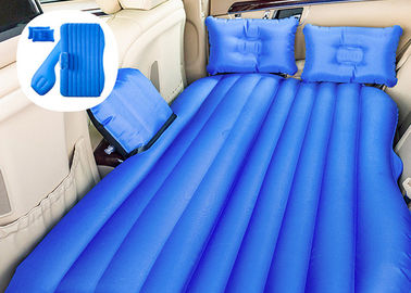 Μπλε διογκώσιμο στρώμα εγκυμοσύνης κρεβατιών αέρα, διογκώσιμο κρεβάτι αυτοκινήτων για τη πίσω θέση προμηθευτής